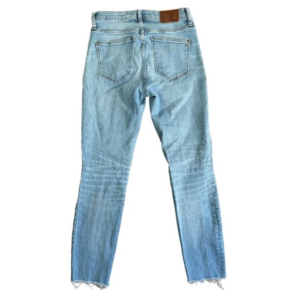Madewell 9” High-Rise Cropped Skinny Jean with Center Detail - Picture 10 of 10